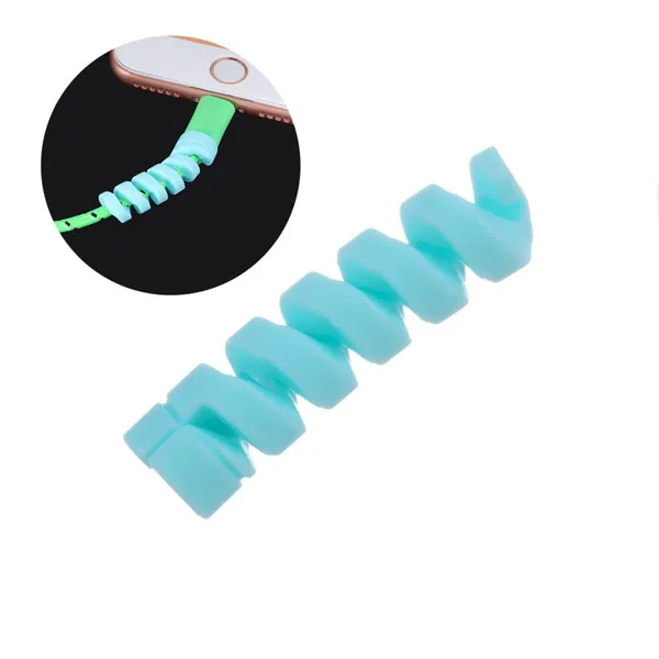 Protector de cable espiral para cargador Magsafe y Cable Lightning [ Mil el Par ]. - Miniatura 3