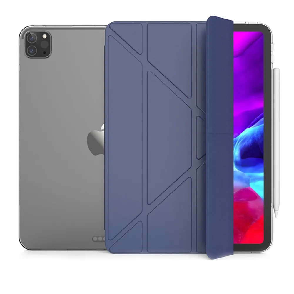 Carcasa de Silicona para iPad [ Mini / Air / New iPad / Pro ]  [ 7.9′, 9.7′, 10.2', 11' y 12.9′ ] [ M5 / M4 / M3 / M2 / M1 ] Compatible con Apple Pencil 2. - Miniatura 4