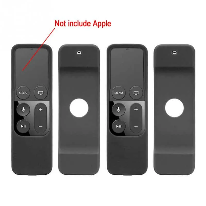 Funda de silicona control Apple TV 4 [ Negro / Morado / Verde / Blanco ] A1962 / A1513  - Miniatura 3