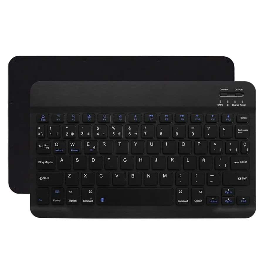 Teclado inalámbrico bluetooth Ultra Slim para iPad, iPhone y MacBook [ Con Retro iluminación ] - Miniatura 1