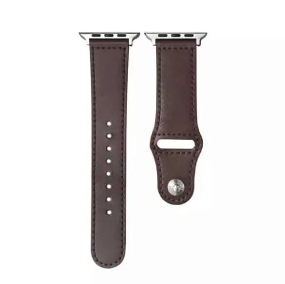 Correa de cuero para Apple Watch 1 / 2 / 3 / 4 / 5 / 6 / 7 / SE [ 38, 40, 41, 42, 44 y 45mm ] - Miniatura 5