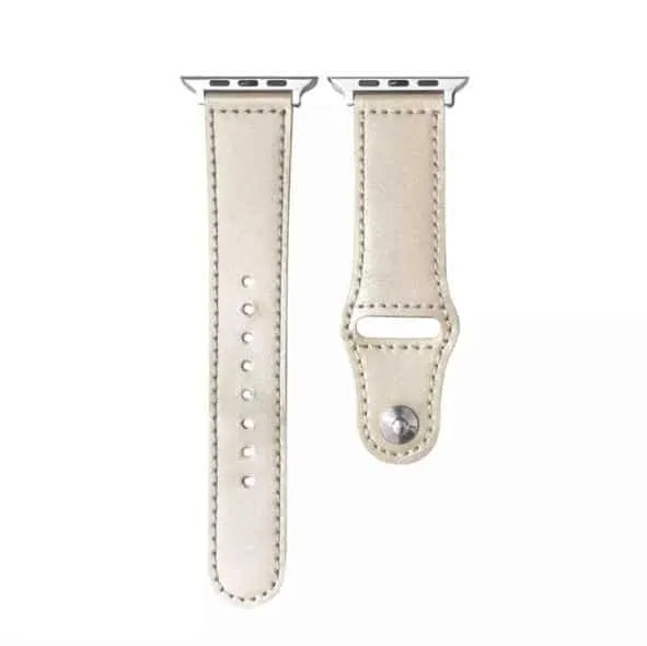 Correa de cuero para Apple Watch 1 / 2 / 3 / 4 / 5 / 6 / 7 / SE [ 38, 40, 41, 42, 44 y 45mm ] - Miniatura 7