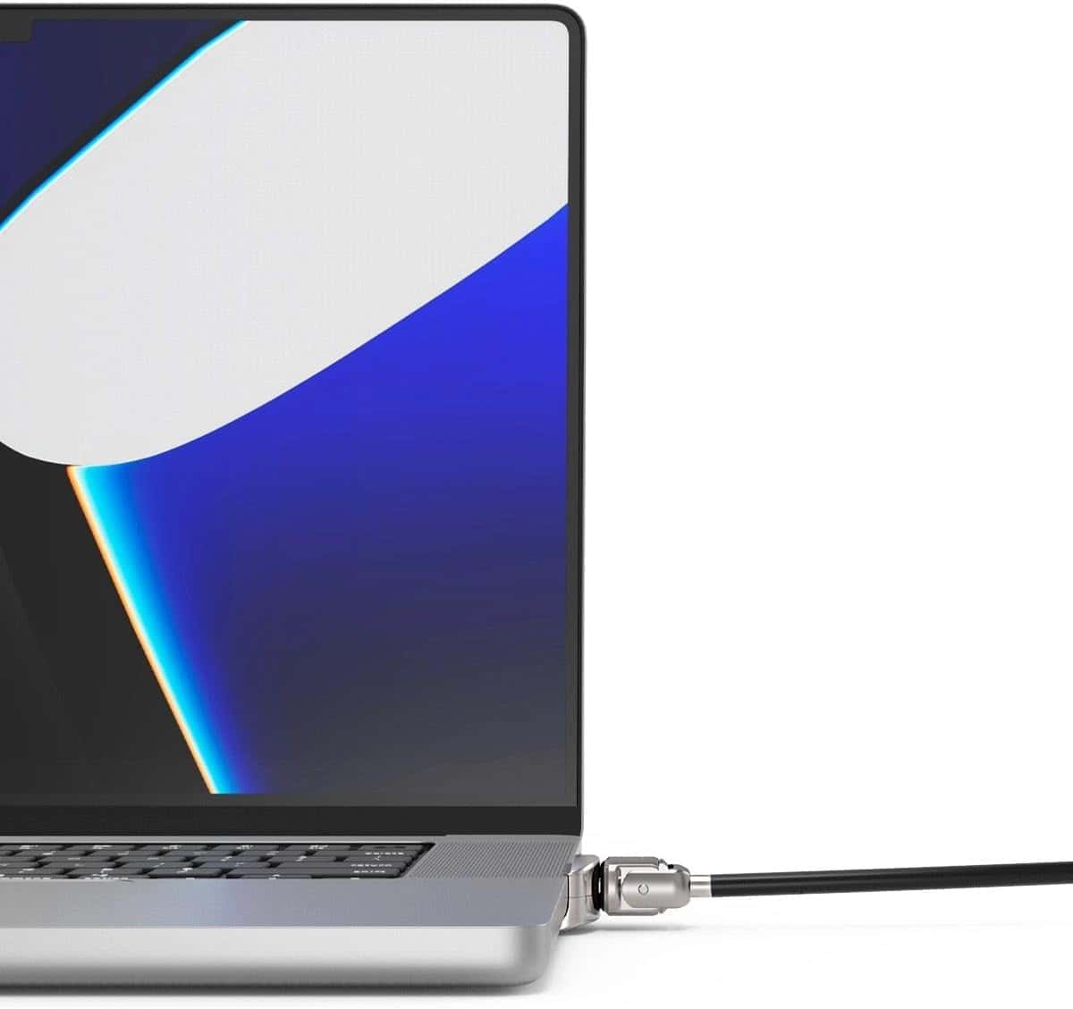 Protección Candado anti robo para MacBook con USB-C [ 2016 - 2022 ] Universal de 13' y 15' Con Cable Y Llave Para Macbook Pro - Miniatura 2