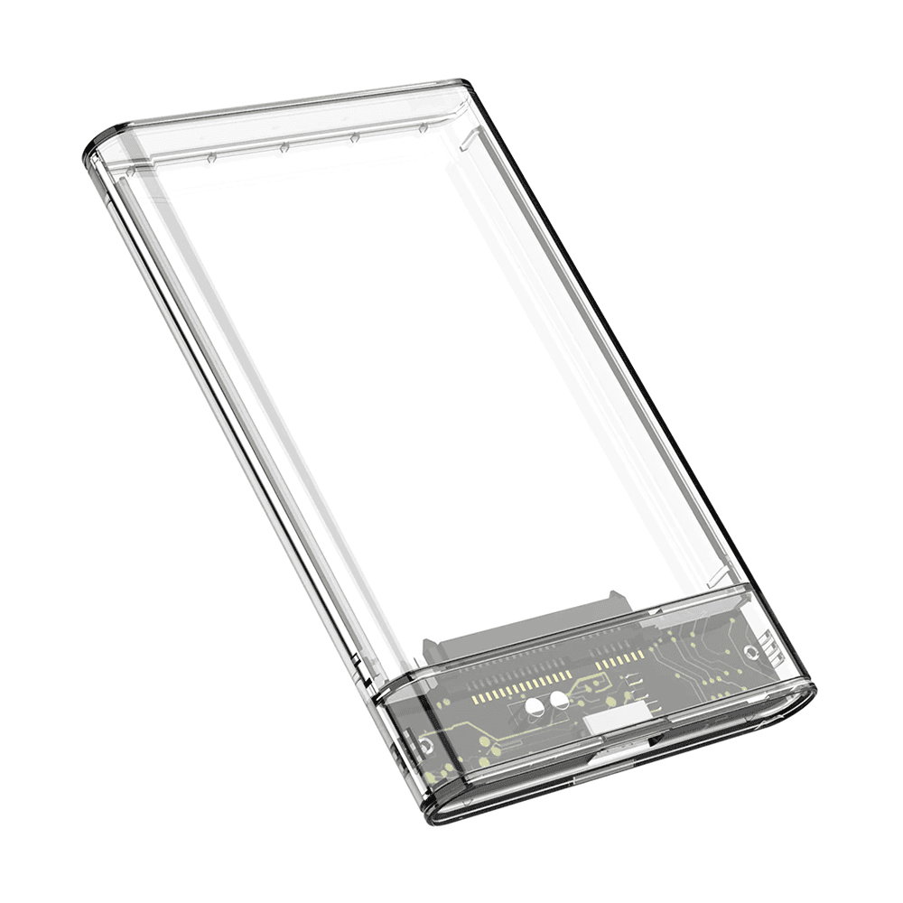 Cofre de disco duro Transparente Velocidad 3.0 para discos tamaño 2.5 - Miniatura 2