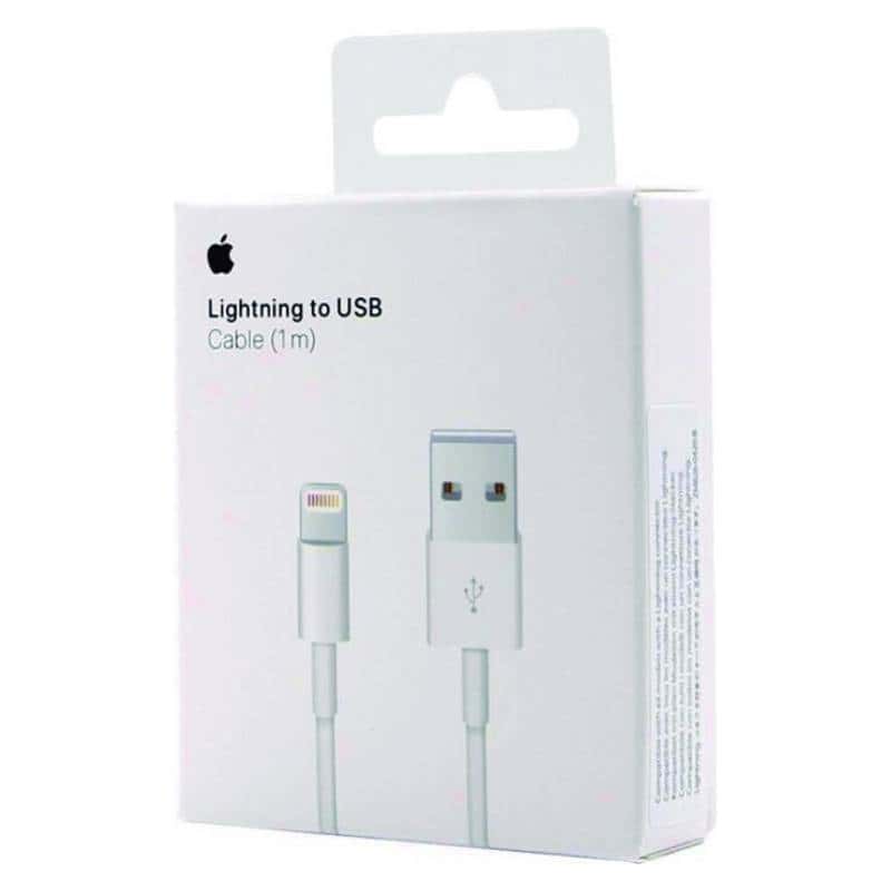 Lightning Original 0.5 Metro para iPhone / iPad [ Sin Caja Nuevo ] [ ideal para auto ]. - Miniatura 2