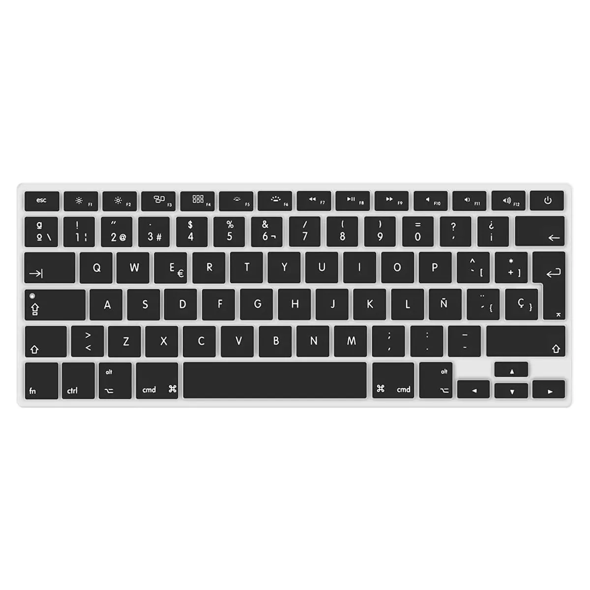 Cubre Teclado Español para MacBook [ Pro, Air, Retina, TouchBar ] para Modelos M1, M2, M3, M4 y M5. - Vista 1