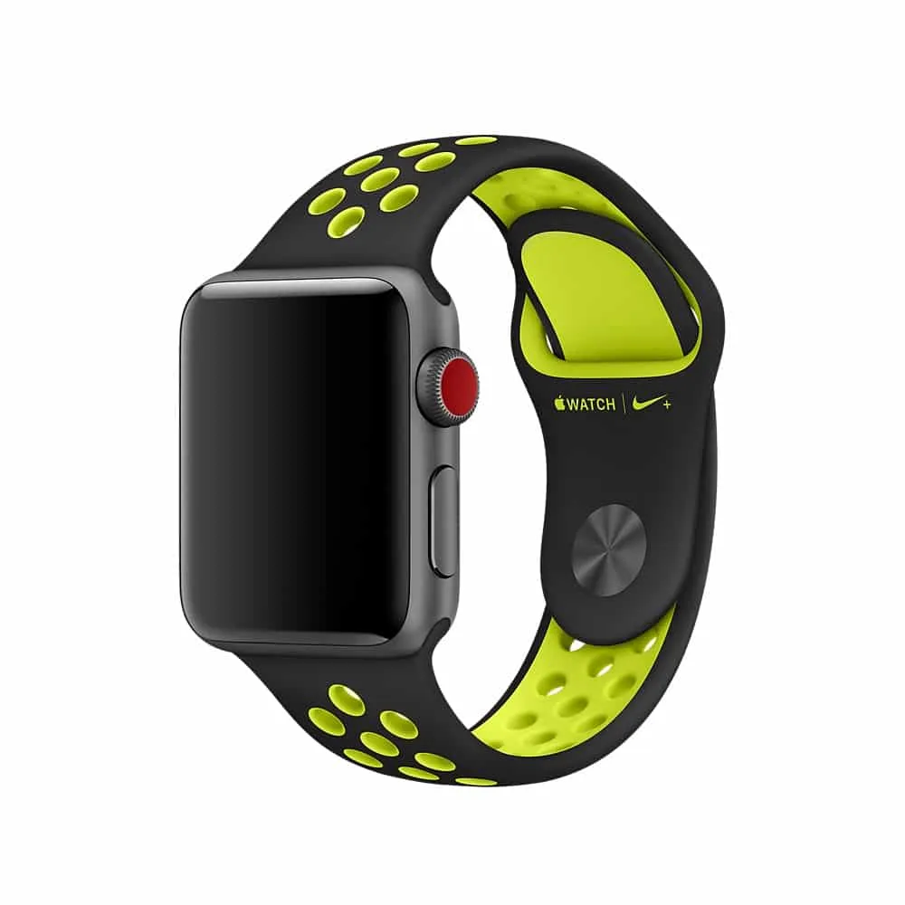 Correas de Silicona para Apple Watch Nike [ Series 1 / 2 / 3 / 4 / 5 / 6 / 7 / SE ] [ 38, 40, 41, 42, 44 y 45mm ] - Vista 1