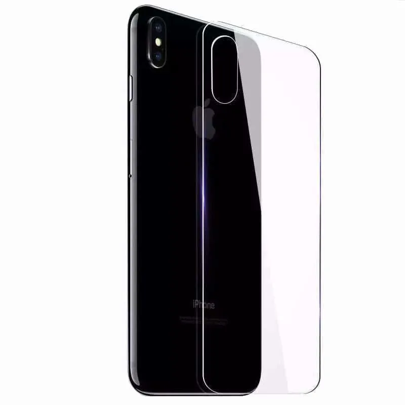 Mica Trasera Vidrio Templado iPhone [ X, Xr, Xs, Xs Max ] - Vista 1