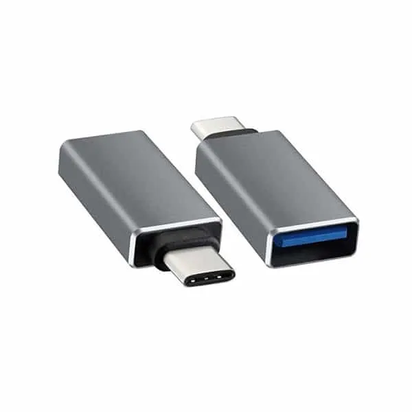 USB-C a USB 3.0 de aluminio [ New MacBook / TouchBar / Nuevo MacBook Air ] - Vista 1