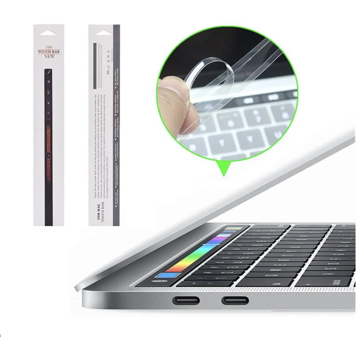 Protector plástico Barra TouchBar 13' y 15' [ 2016 al 2019 ] - Vista 1