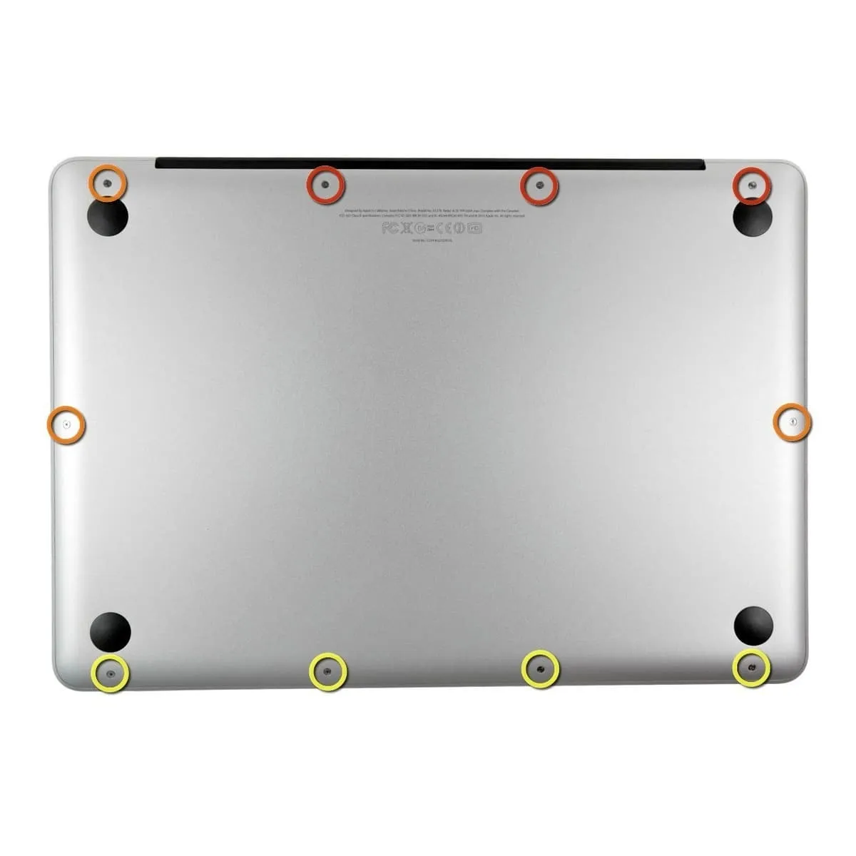 Tapa Inferior MacBook Pro 13' A1278 [ 2009 - 2012 ] - Vista 1