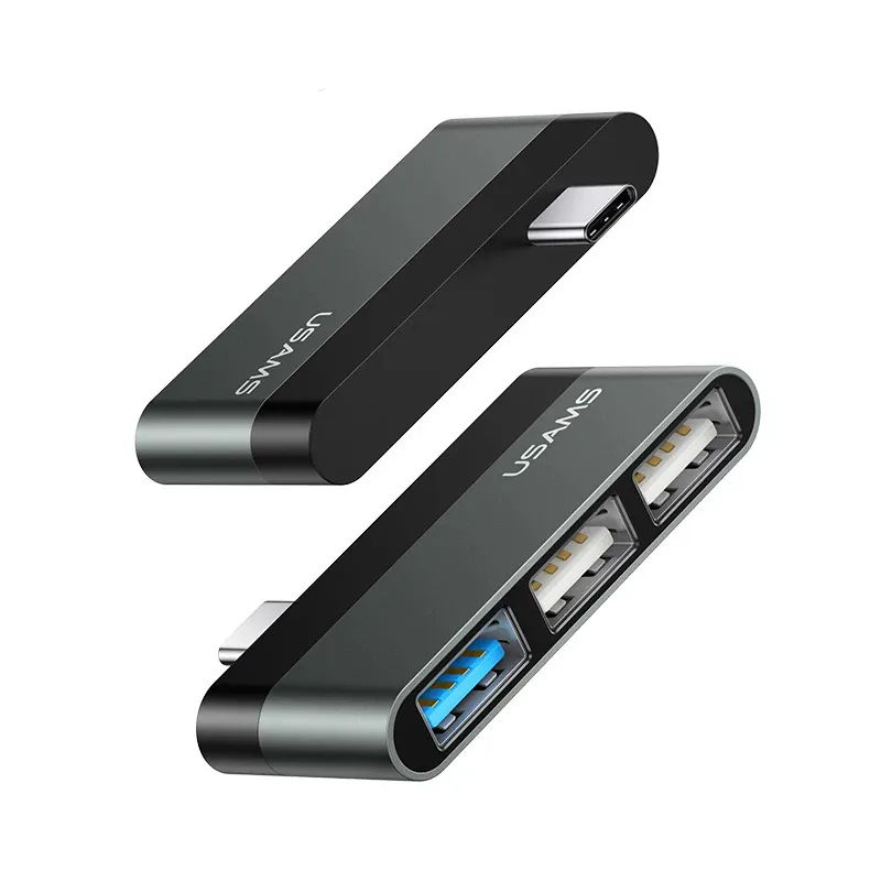 Hub USB-C [ 3 x USB 3.0 ] Para MacBook con USB-C y iPad con USB-C - Vista 1