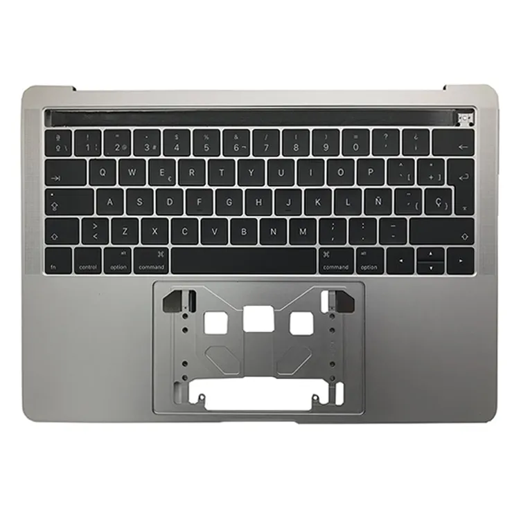TopCase A1990 Space Gray + Teclado Español + TouchBar [ Usado ] [ Repuesto ] - Vista 1