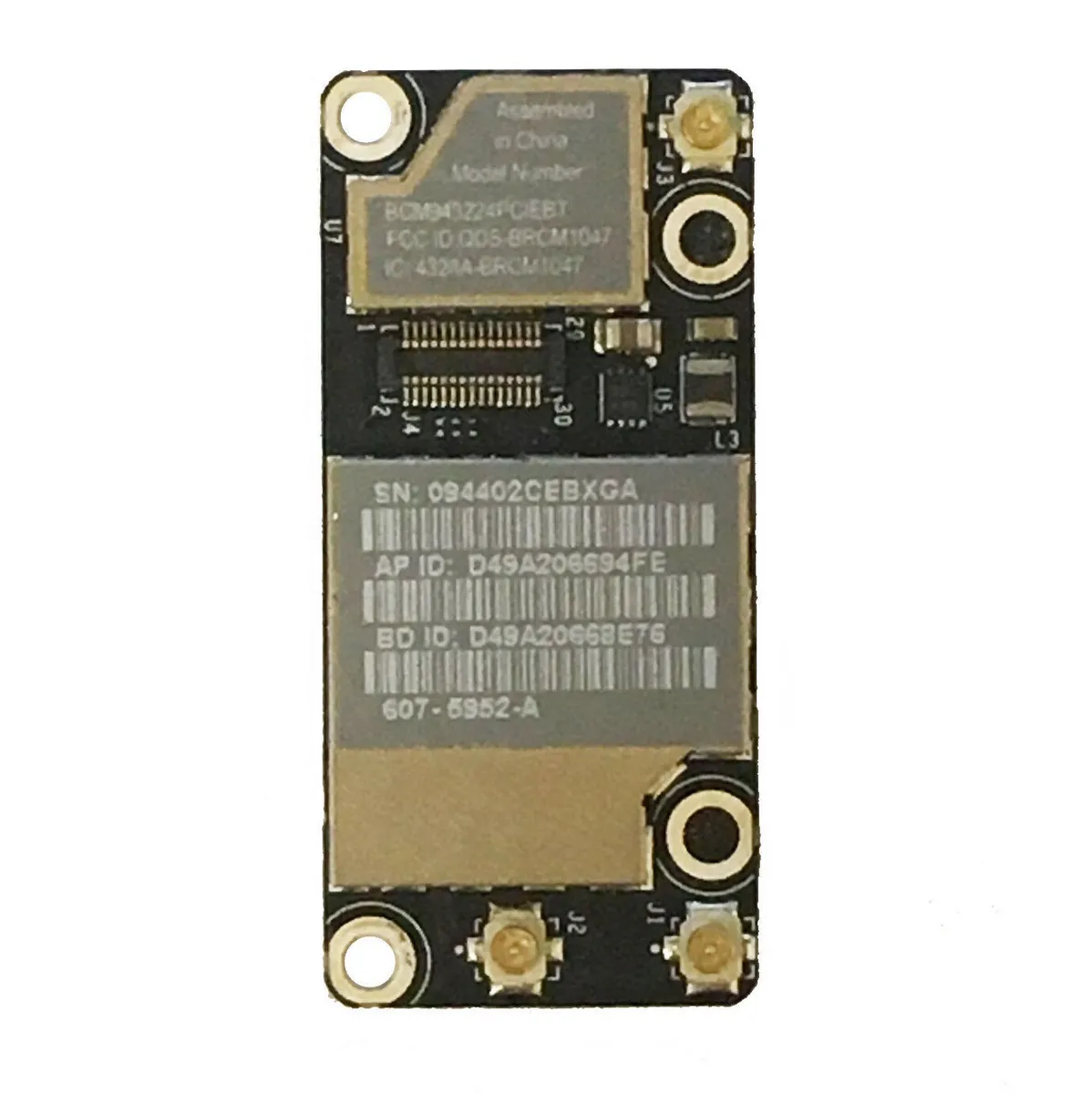Tarjeta de Bluetooth, Wifi, WLAN + BT, para Macbook A1342 [ 2009 2010 ] A1286 y A1297 [ 2010 ] 607-5952-A [ Repuesto ] - Vista 1