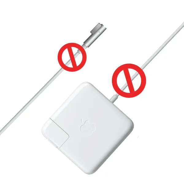 Reparación de Cargador Magsafe 1 y 2 [ 45w / 60w / 85w ] [ Cable cortado o dañado ] [ 48 horas ] - Vista 1