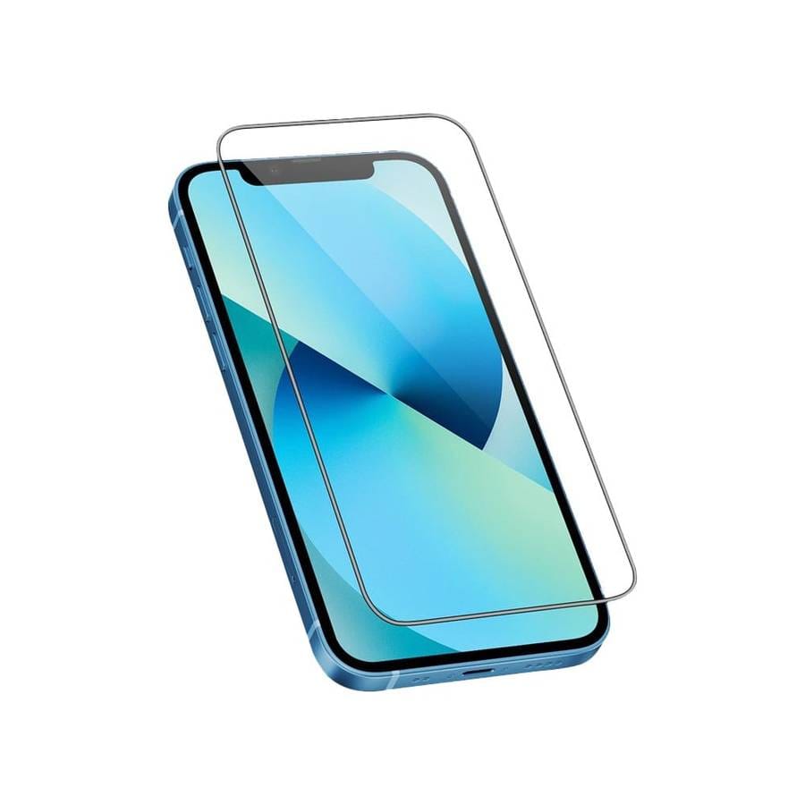 Mica Protectora para iPhone con Bordes de Protección 2026 [ Fácil instalación y sin Burbujas ] Para iPhone 17, 16, 15, 14, 13 y 12. - Vista 1